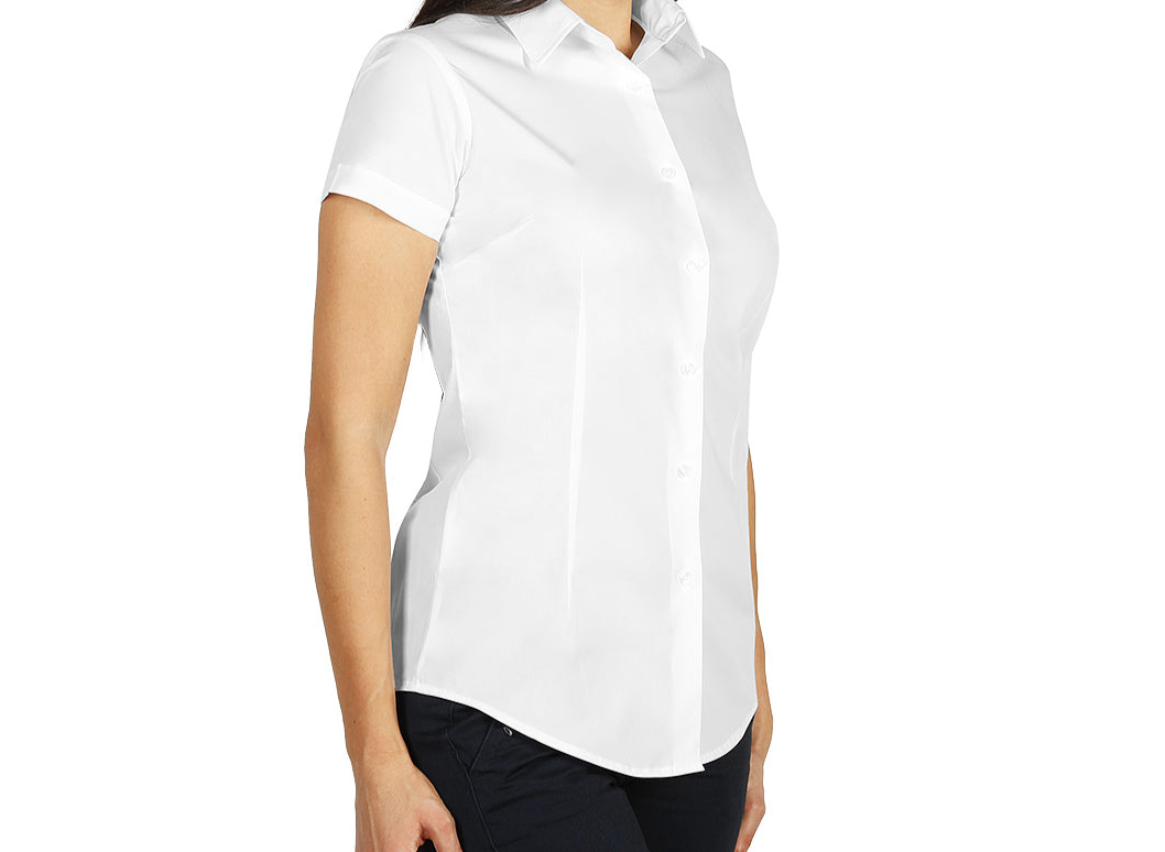 Ženska košulja kratkih rukava - bijela