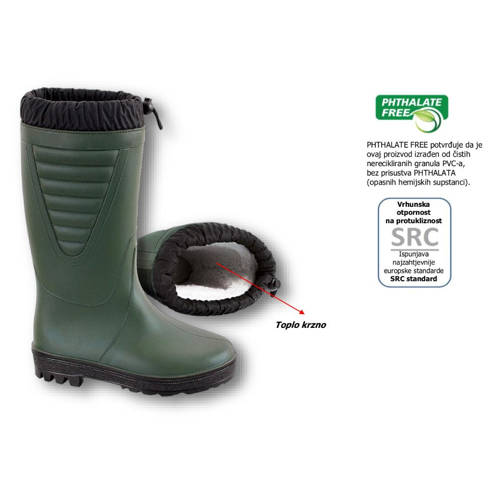 Čizma zimska postavljena krznom