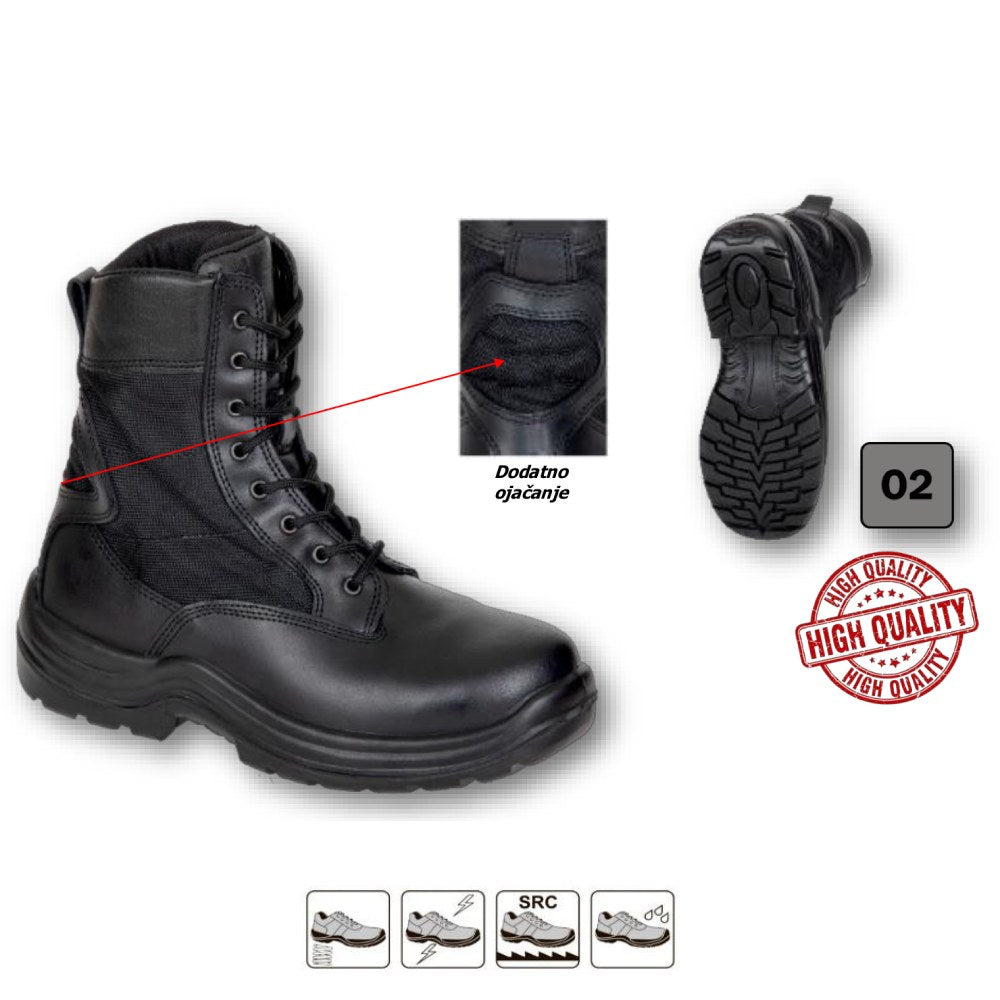 Čizma kožna DECEBAL O2