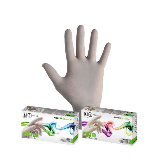 Rukavice LATEX jednokratne